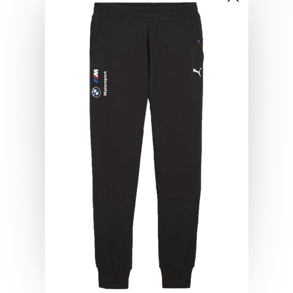Puma Men BMW M Motorsport Logo Print Joggers - Picture 6 of 8